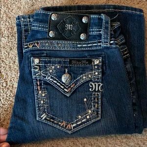 Miss Me jeans! Kids size 14, fits a women’s 25!